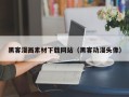 景德镇黑客漫画素材下载网站（黑客动漫头像）